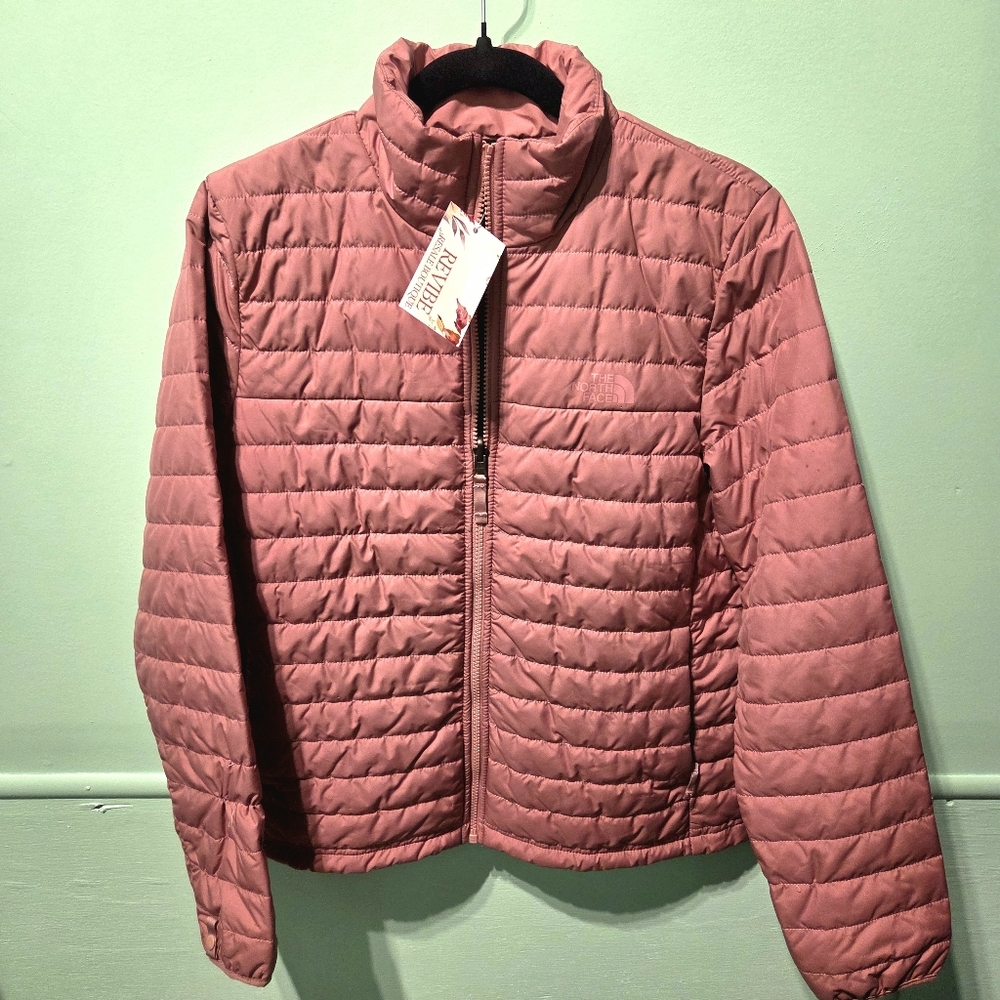 The North Face Jacket Womens Large Pink Puffer Insulated